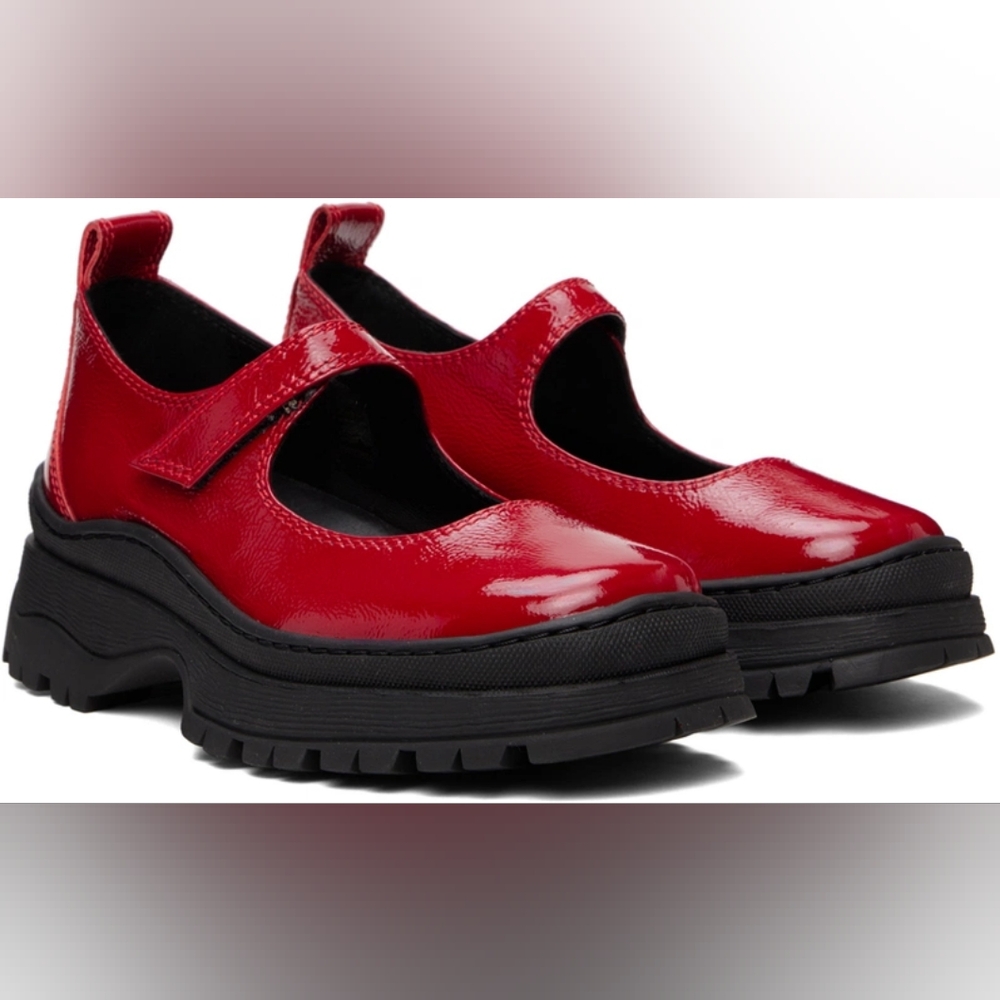 ISO Nicole Saldana Nadia Patent Red NFS